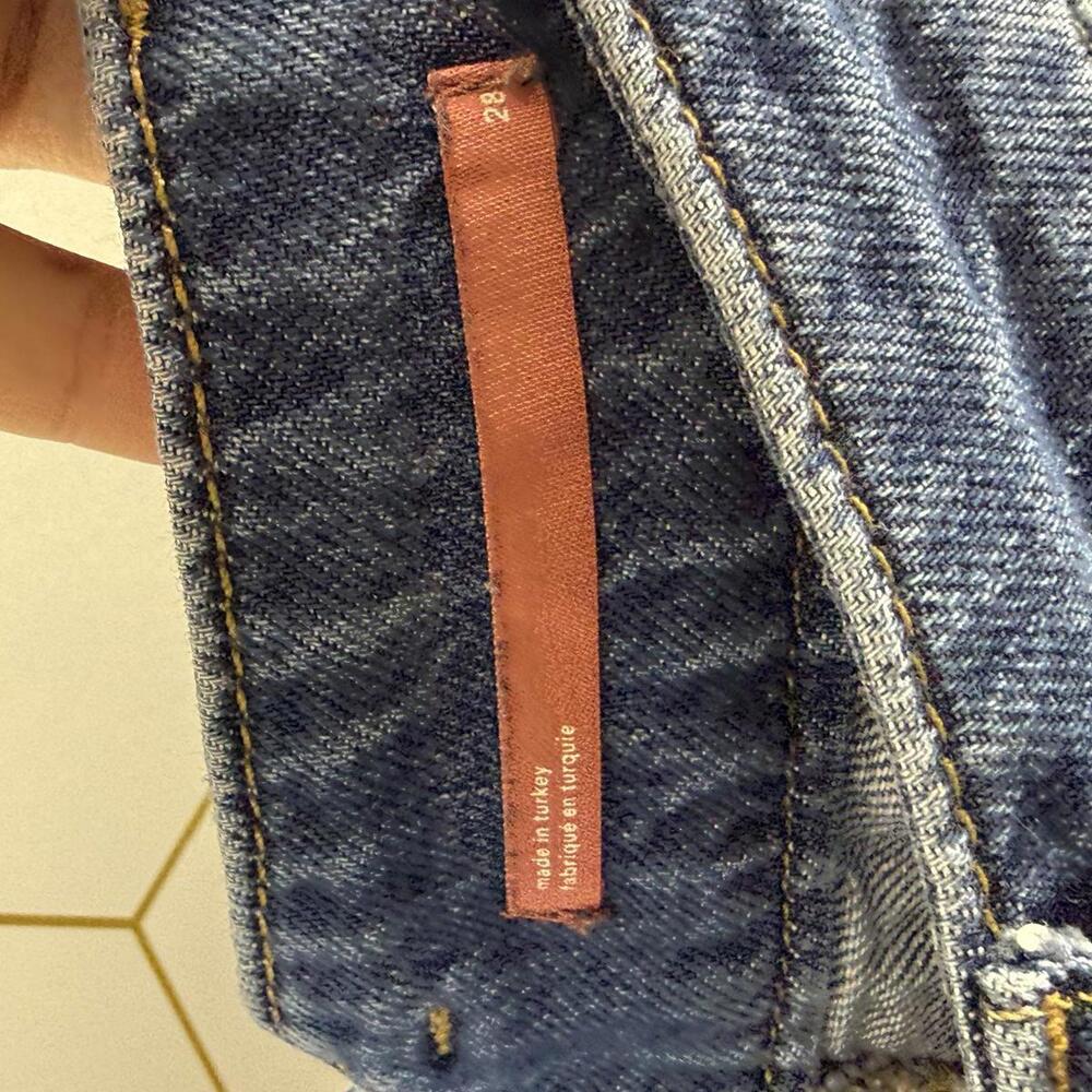 Pilcro from Anthropologie The Forager Relaxed Straight Denim Jeans - Size - 28 - Picture 9 of 11
